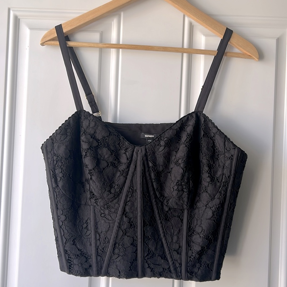 Express Lace Corset Top